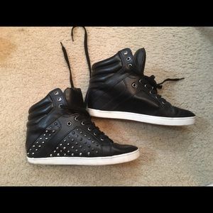 Aldo Studded Hidden Heel Sneakers
